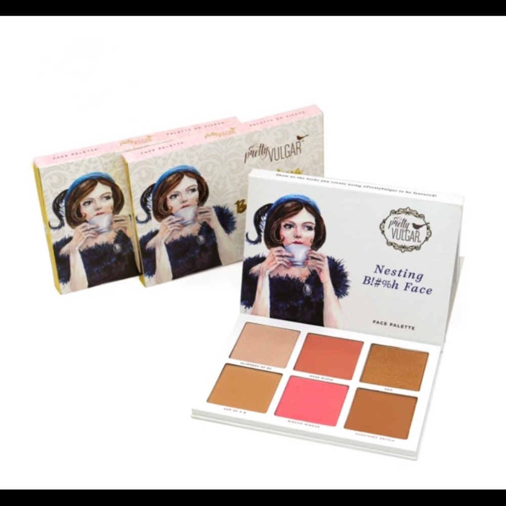 NIB Pretty Vulgar Nesting B!#%h Face Palette